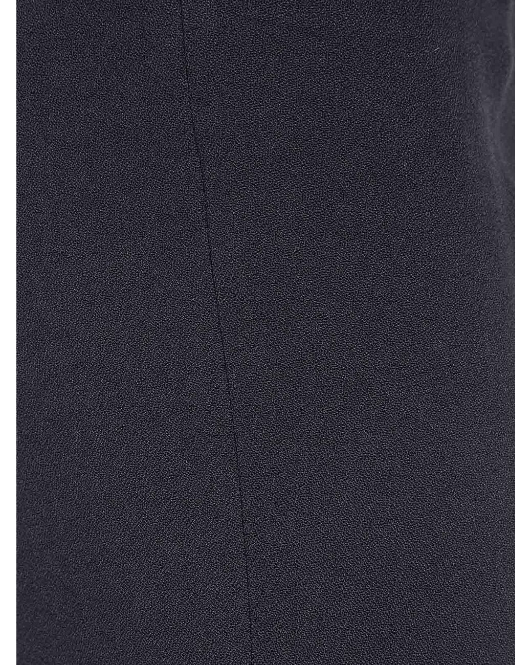 N°21 Blue Low Waist Flared Pants