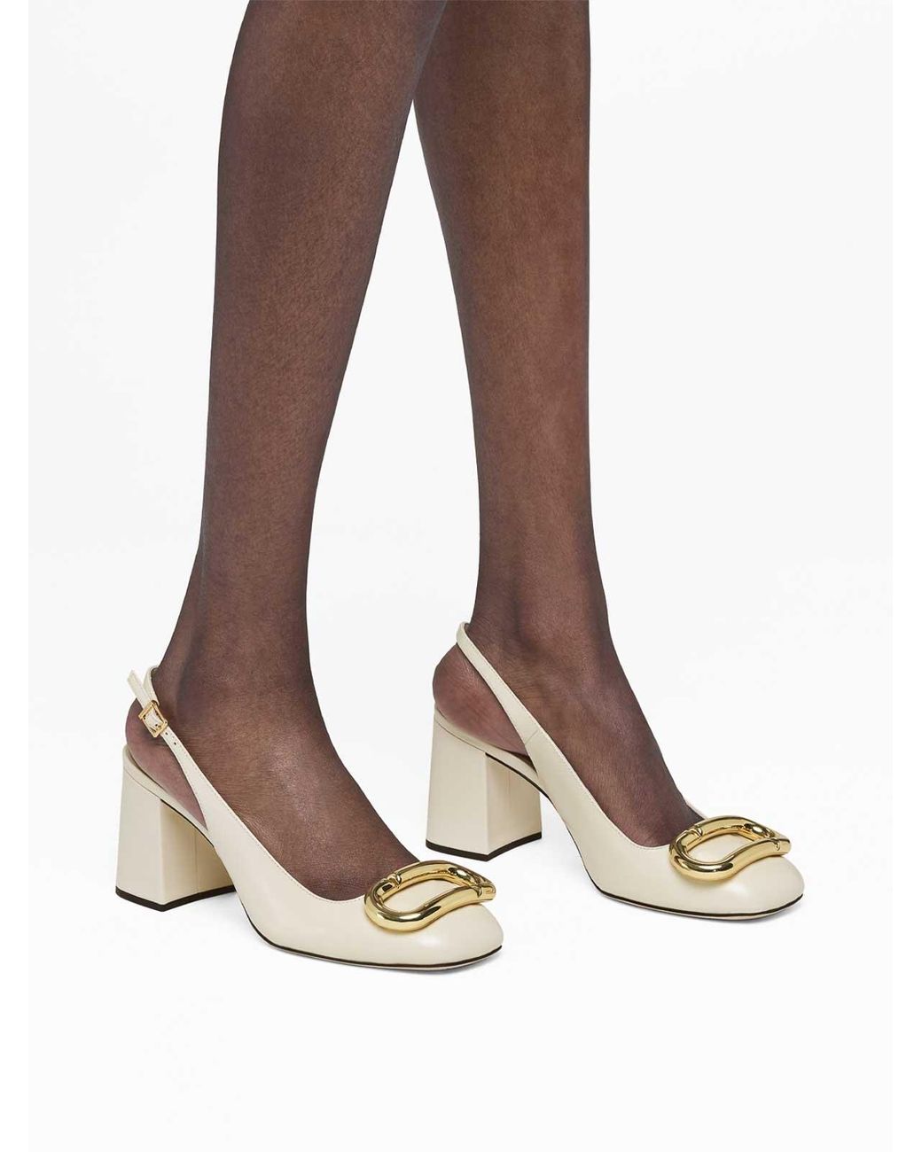 Marc Jacobs Natural The Pop J Marc Slingback