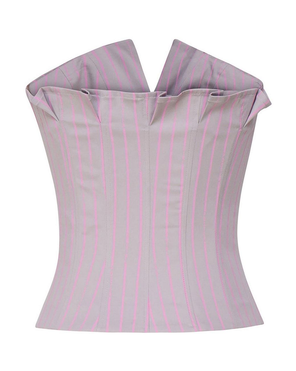 POSTER GIRL Purple Court Corset Top