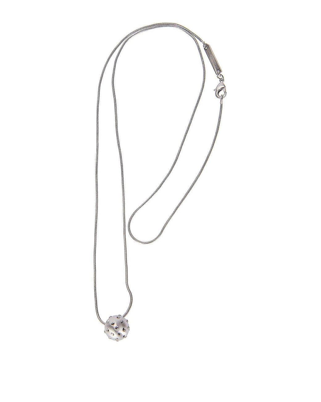 Rick Owens White Mini Orb Pendant