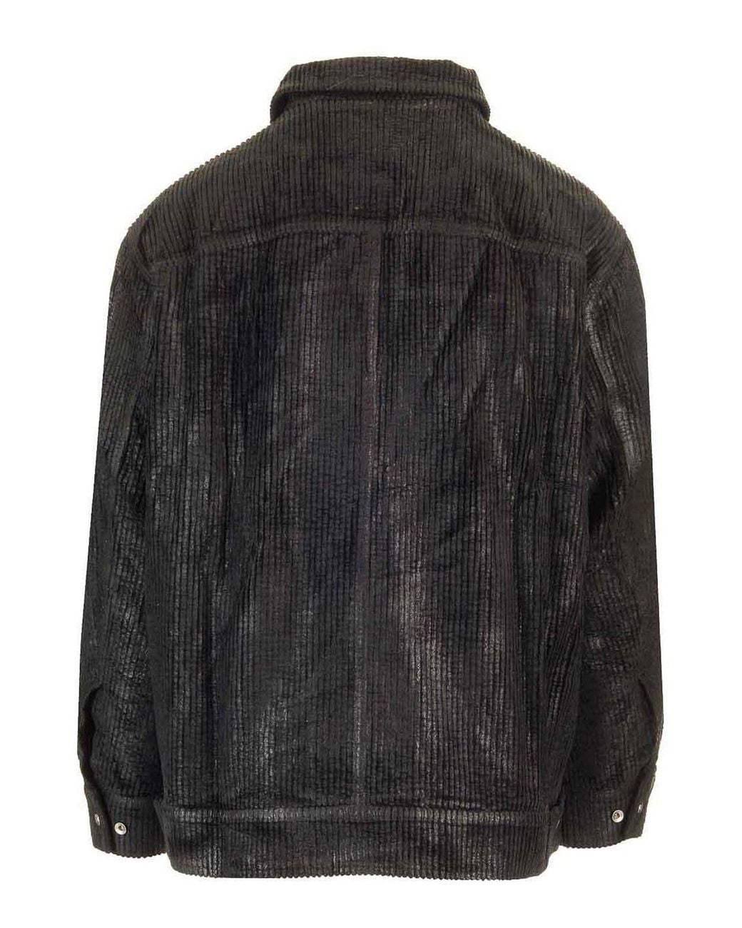 Rick Owens Black Drkshdw Jumbo Worker Jacket for men