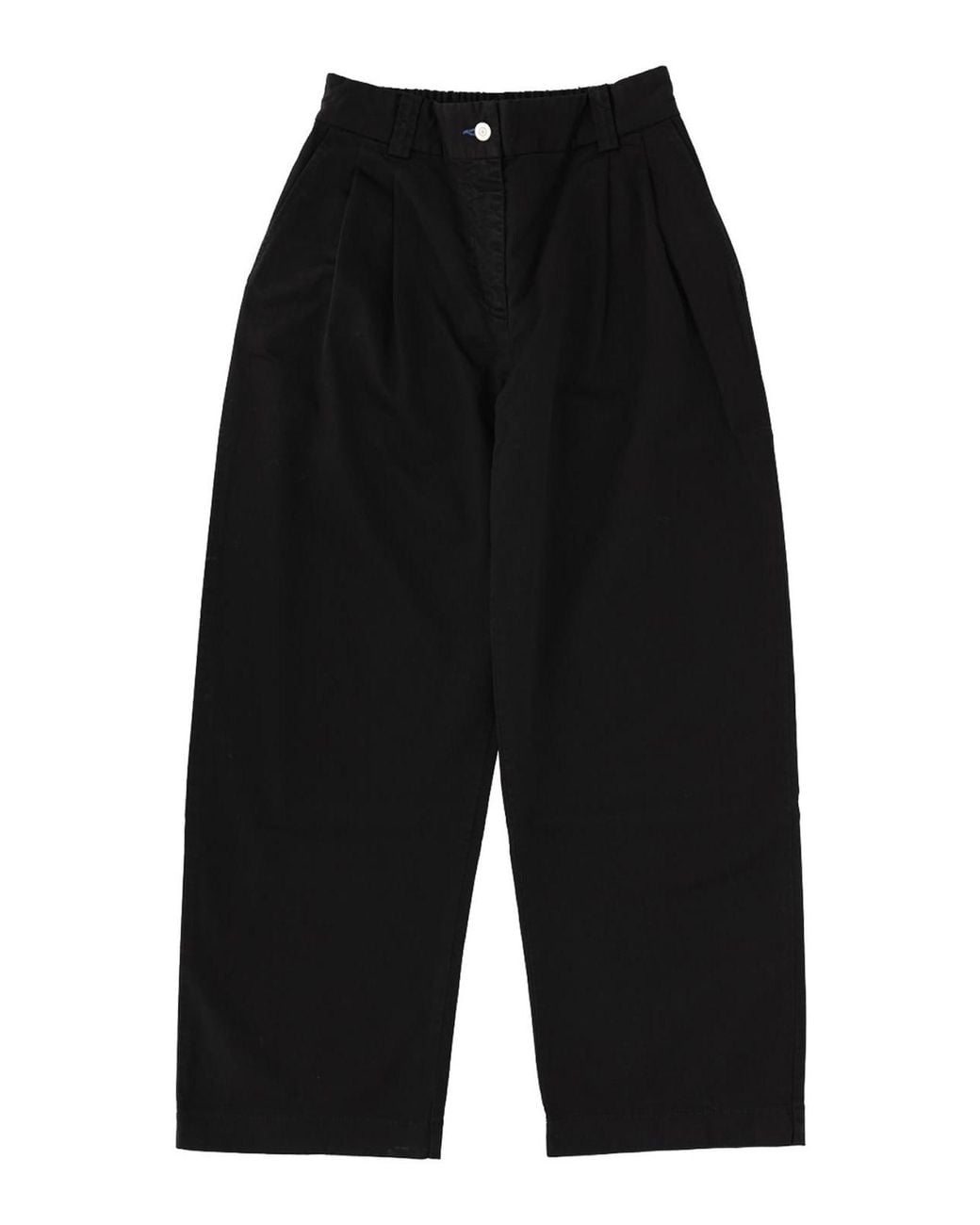 Paul Smith Black Cotton Tailored Pants