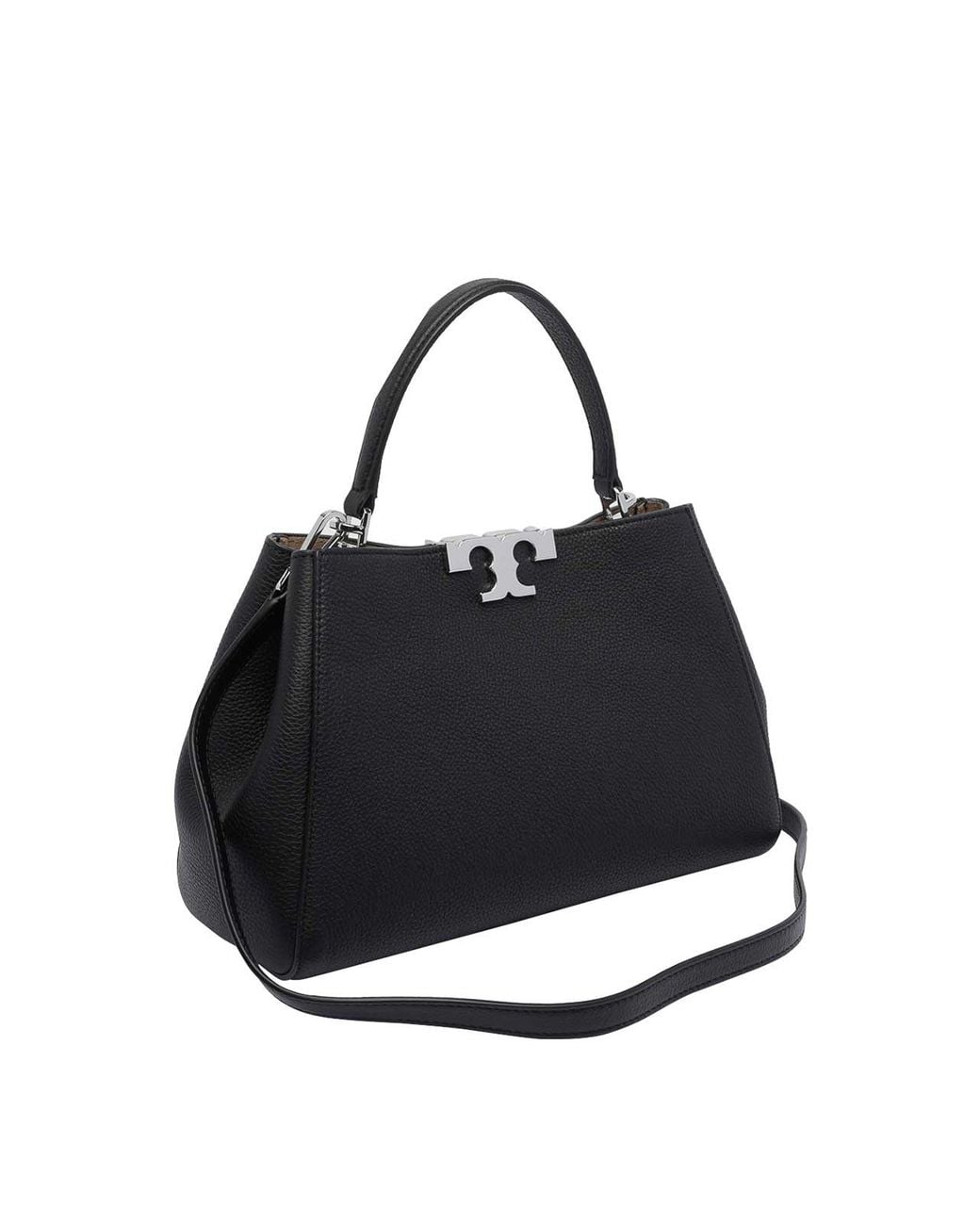 Tory Burch Black Medium Eleanor Satchel Bag