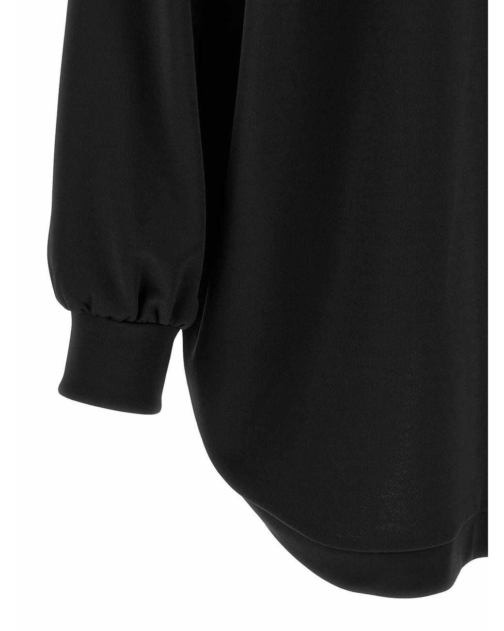 DI.LA3 PARI' Black Zip Sweatshirt