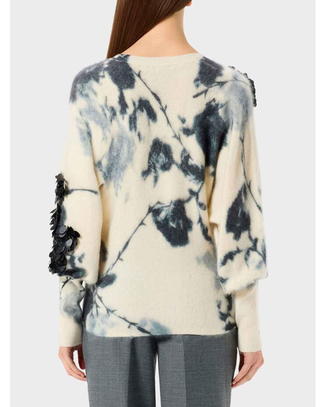 Blumarine Pink Round Neck Sweater