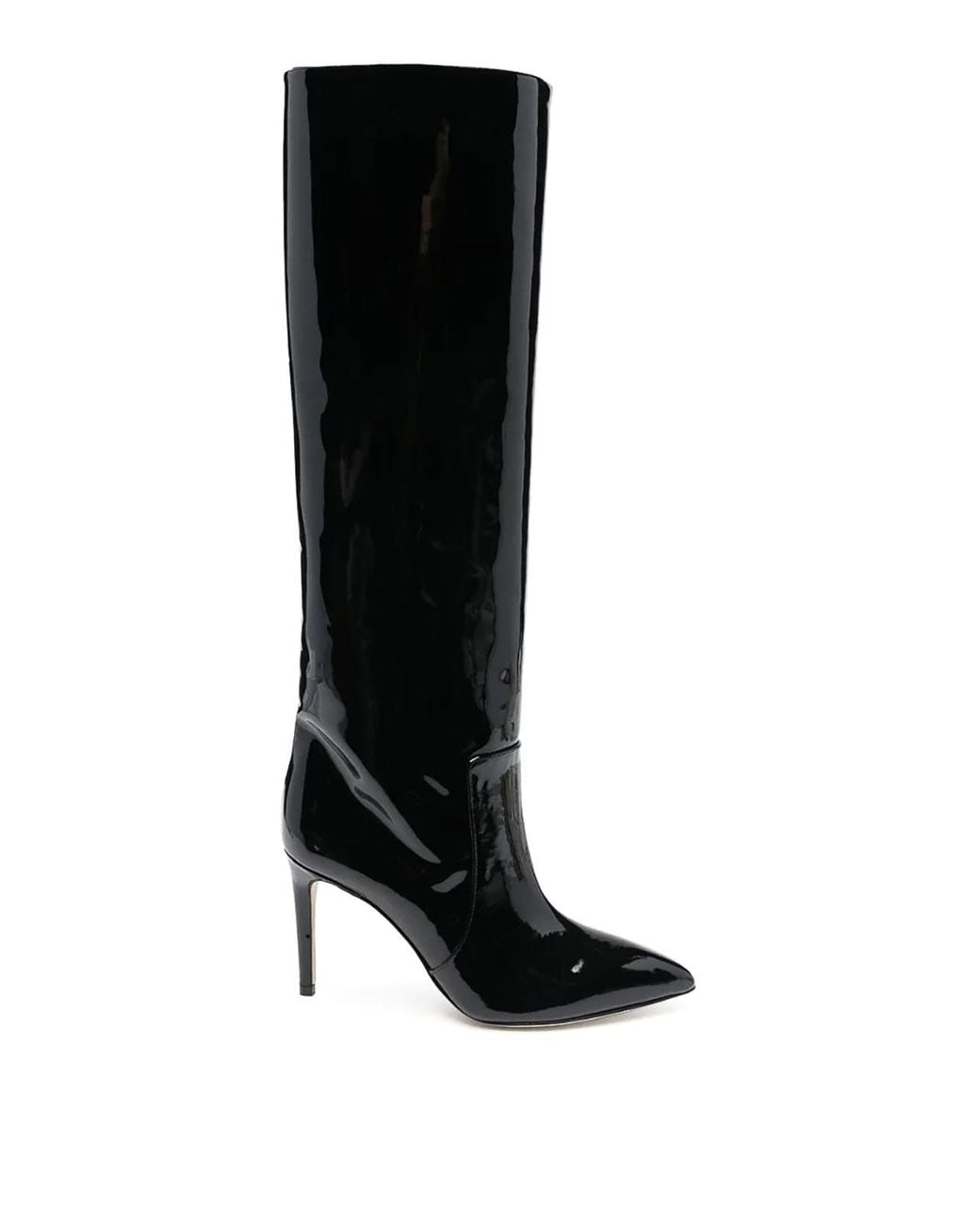 Paris Texas Black Pointed-Toe 90Mm Heeled Boots