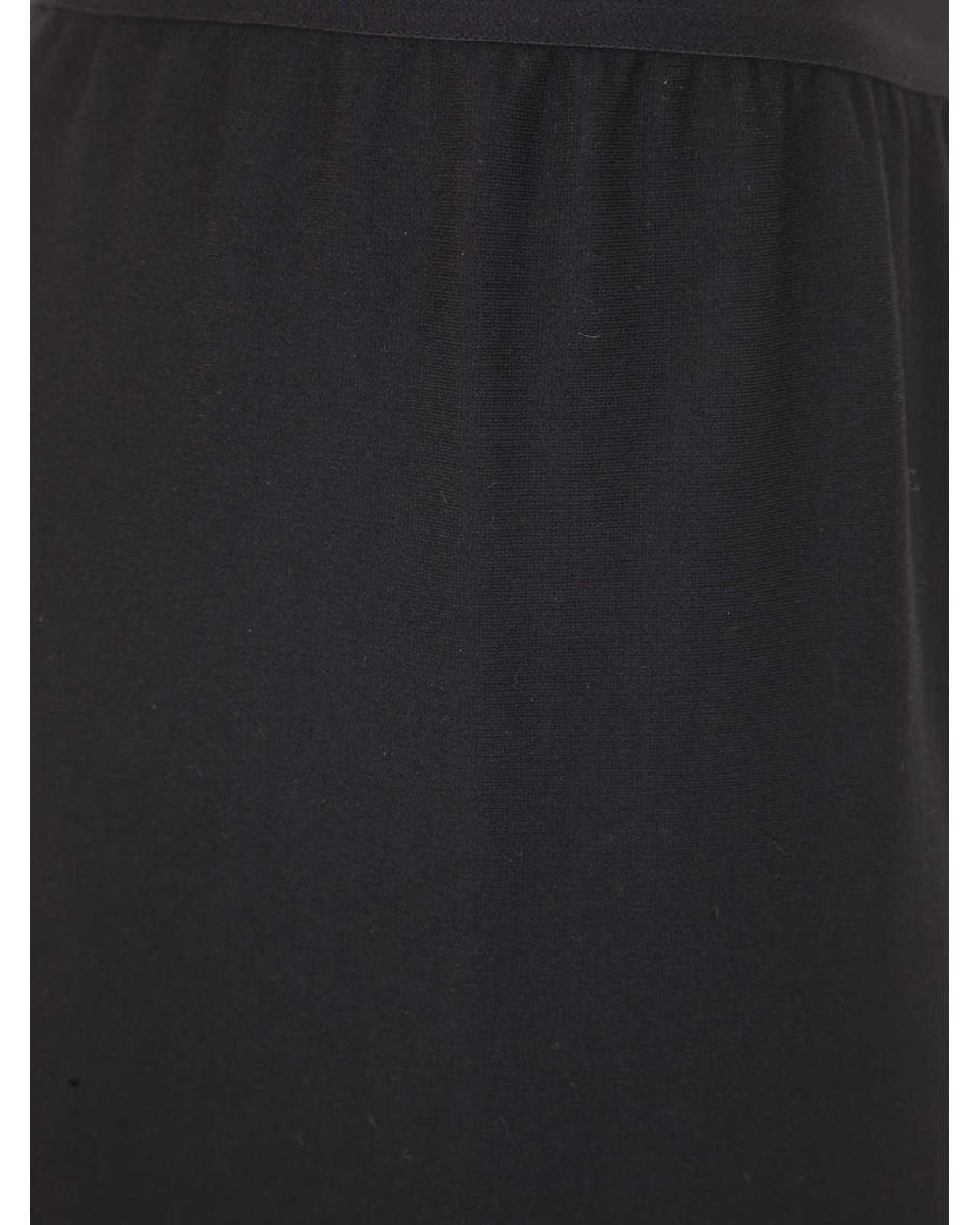 Maria Calderara Black Long Trousers