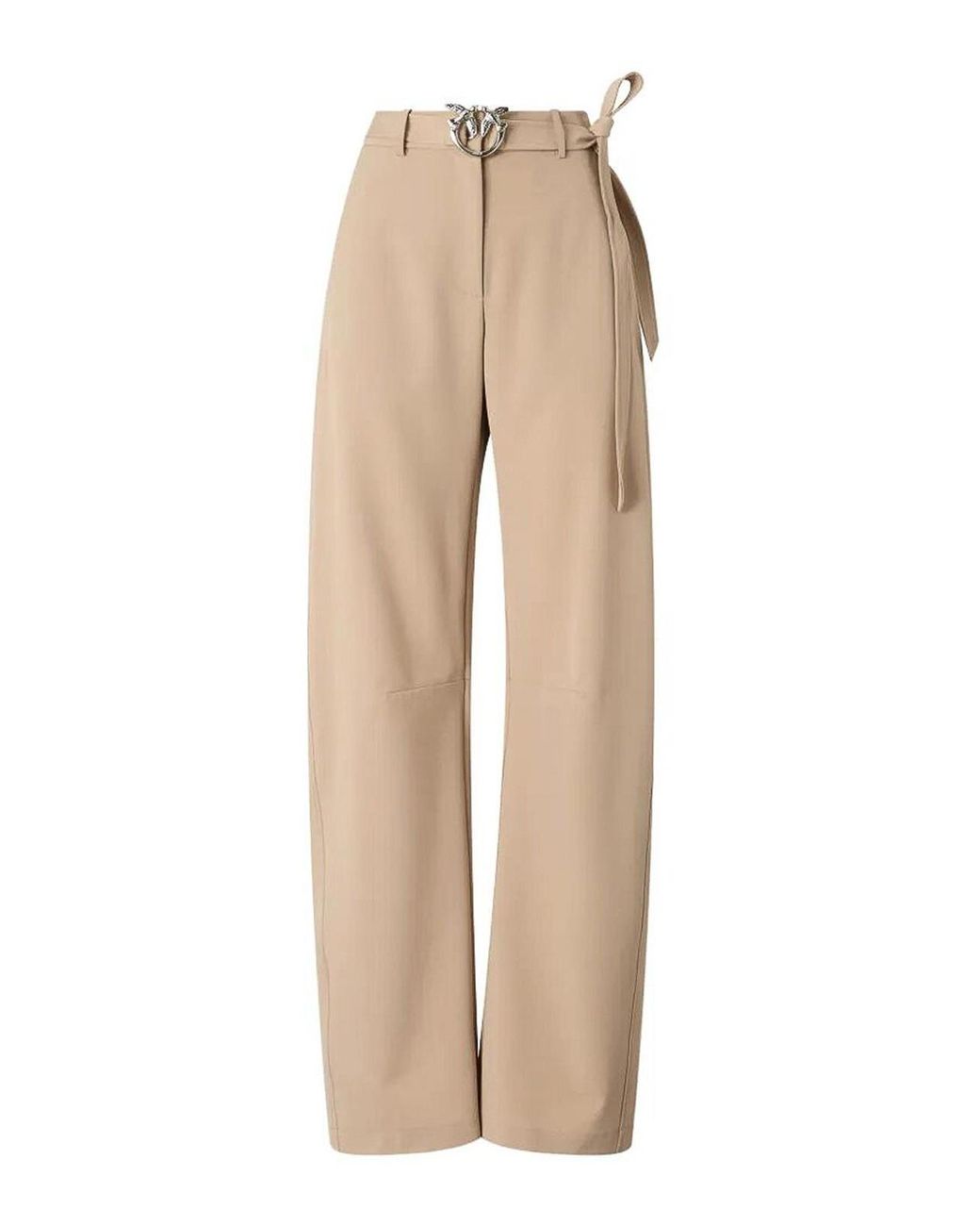 Pinko Natural Love Birds Straight Leg Trousers