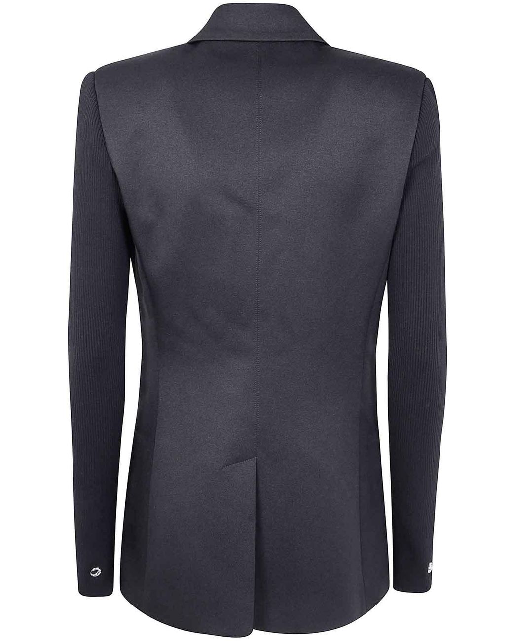 Coperni Black Hybrid Rib Jacket