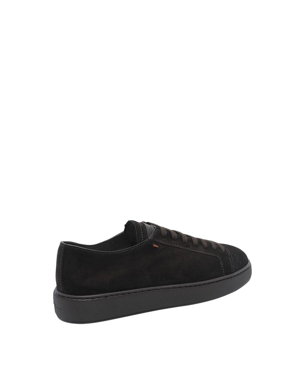 Santoni Black Damps Sneakers for men