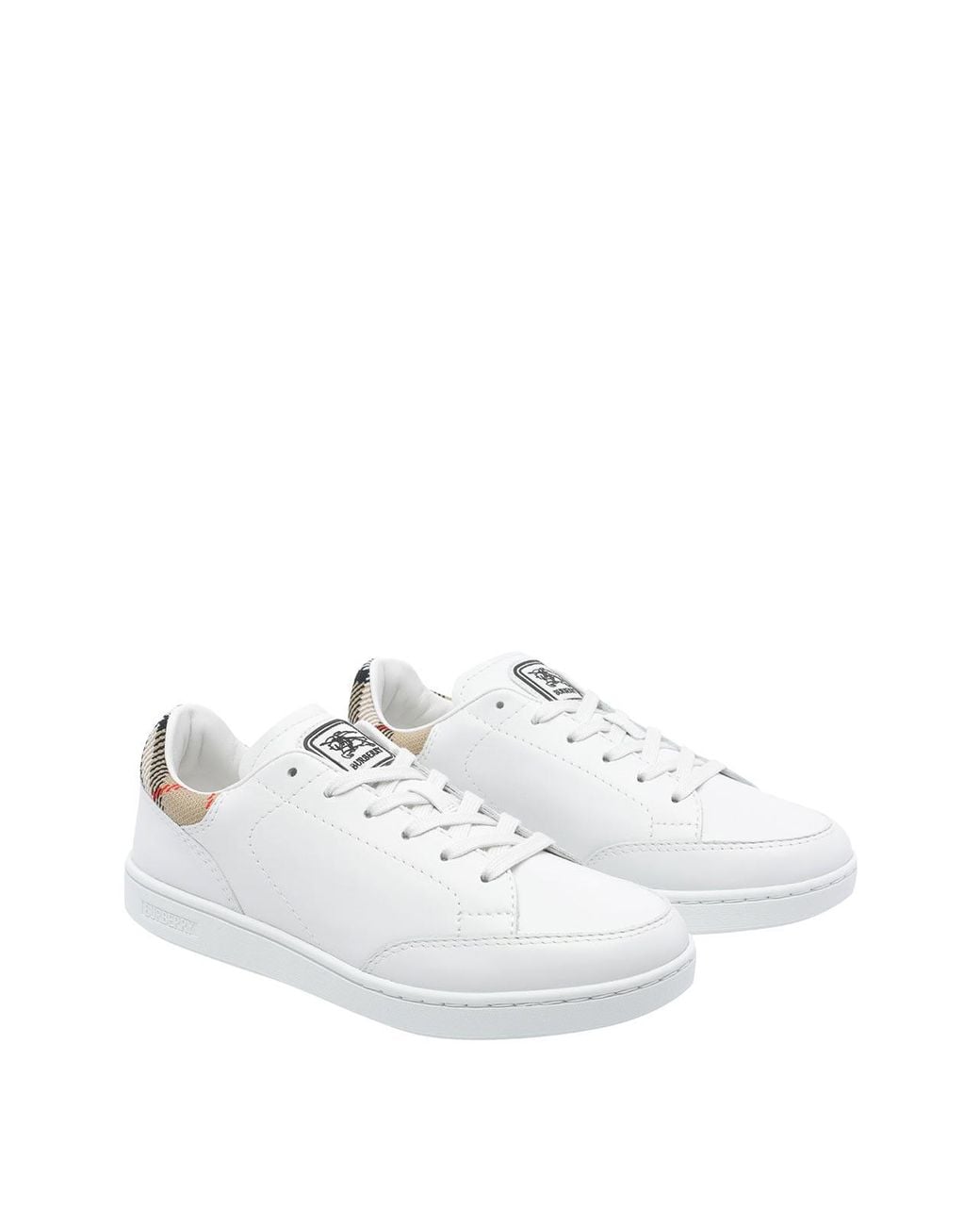 Burberry White Set Sneakers