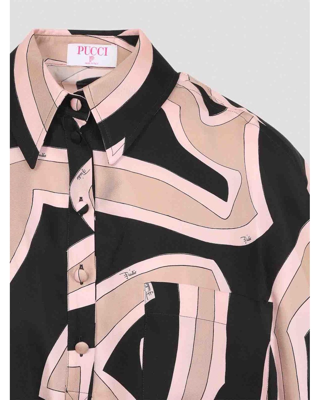 Emilio Pucci Gray Silk Mini Dress
