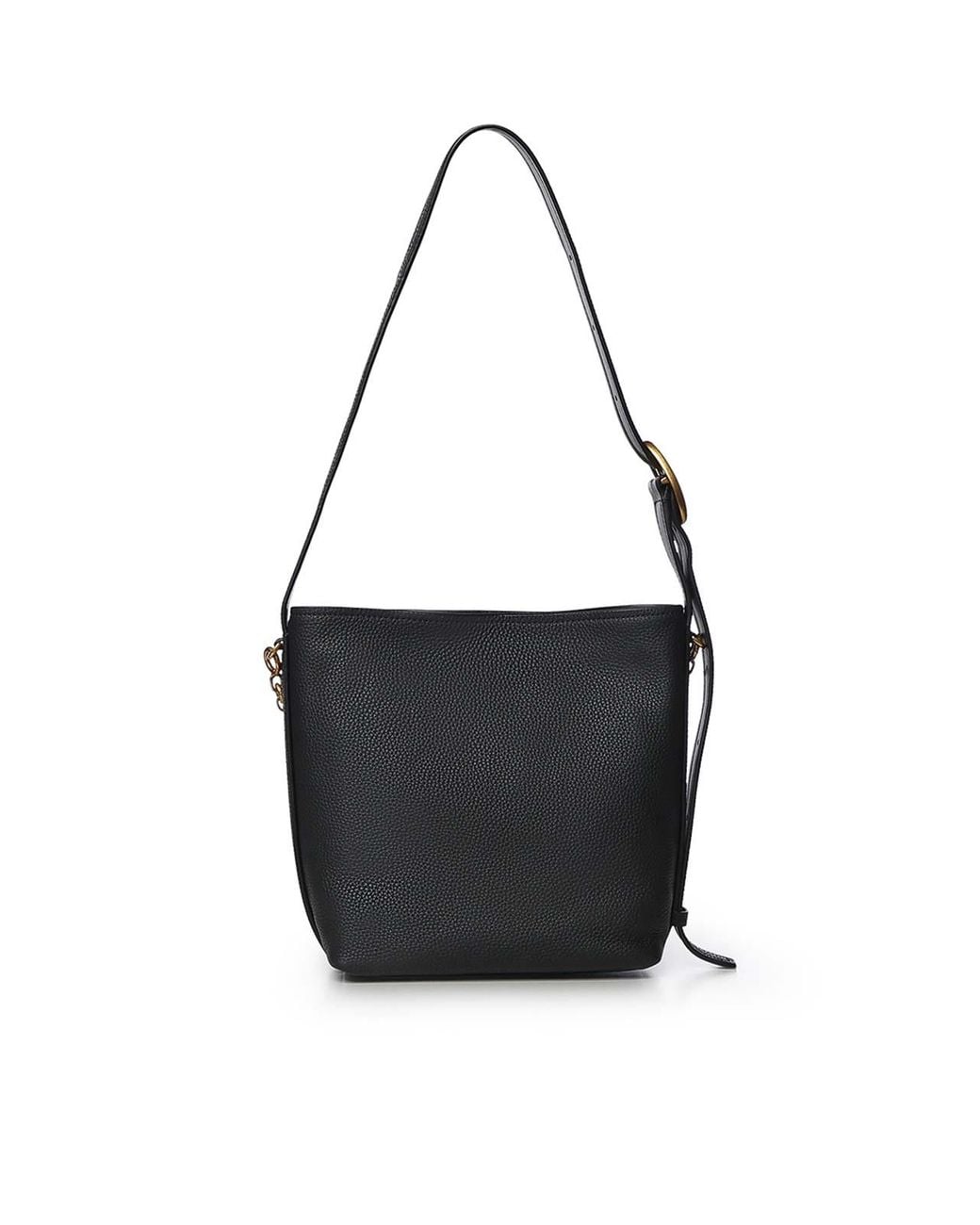 MICHAEL Michael Kors Black Nolita Leather Bucket Tote Bag
