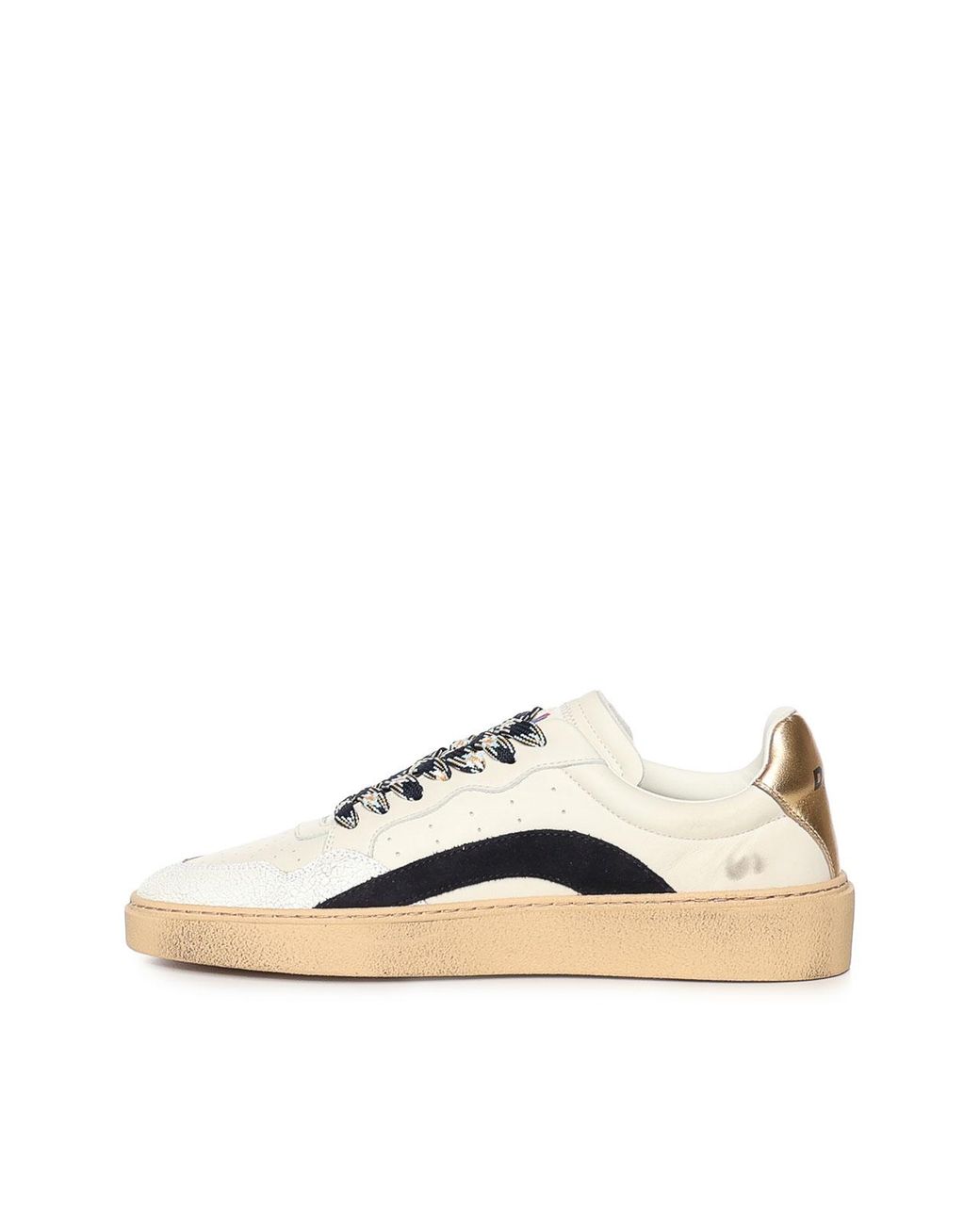 DSquared² White Rider Leather Sneaker for men