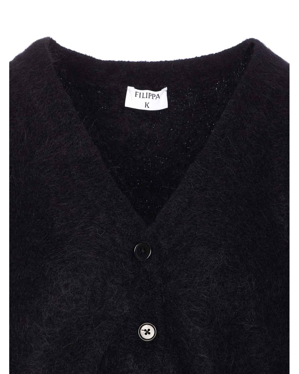 Filippa K Blue Fluffy Cardigan