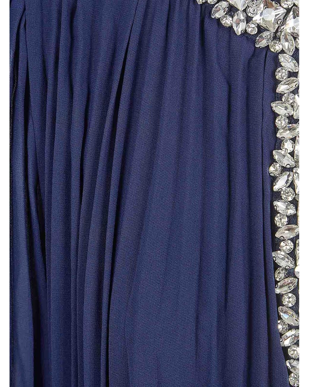 Self-Portrait Blue Maxi Dresses