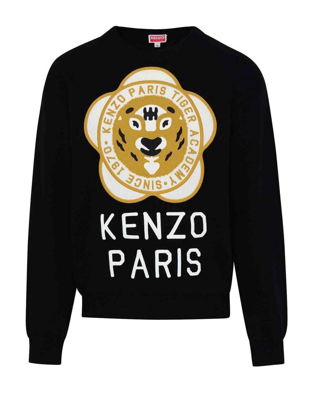 KENZO Black Pullover for men