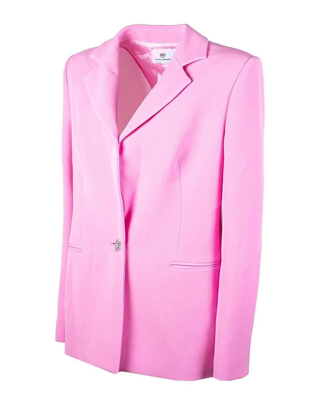 Chiara Ferragni Pink Cady Jacket