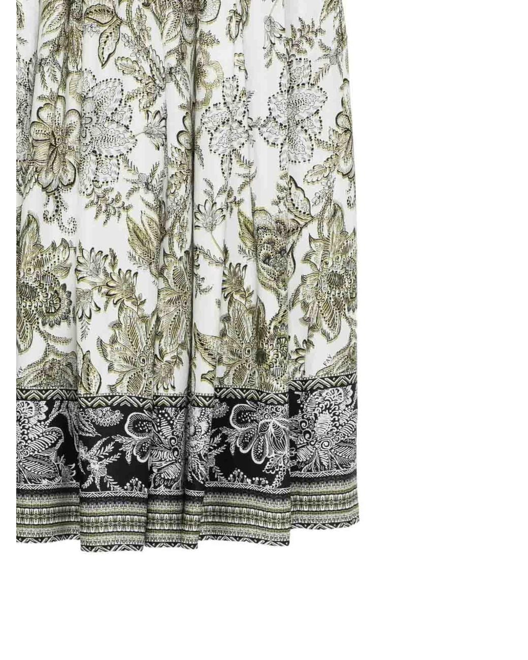 Fay White Mini Skirt