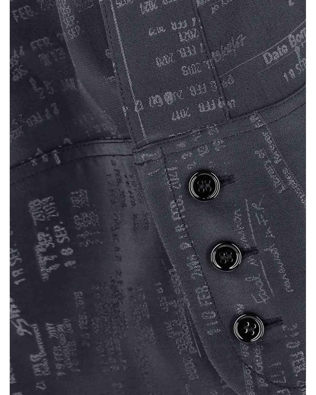 MM6 by Maison Margiela Blue Logo Shirt