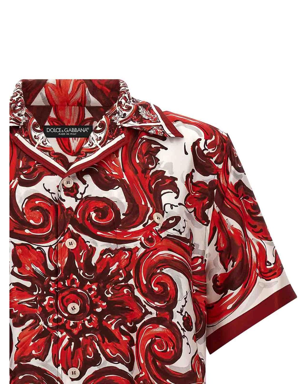 Dolce & Gabbana Red Dolce & Gabbana 'Vanity' Shirt for men