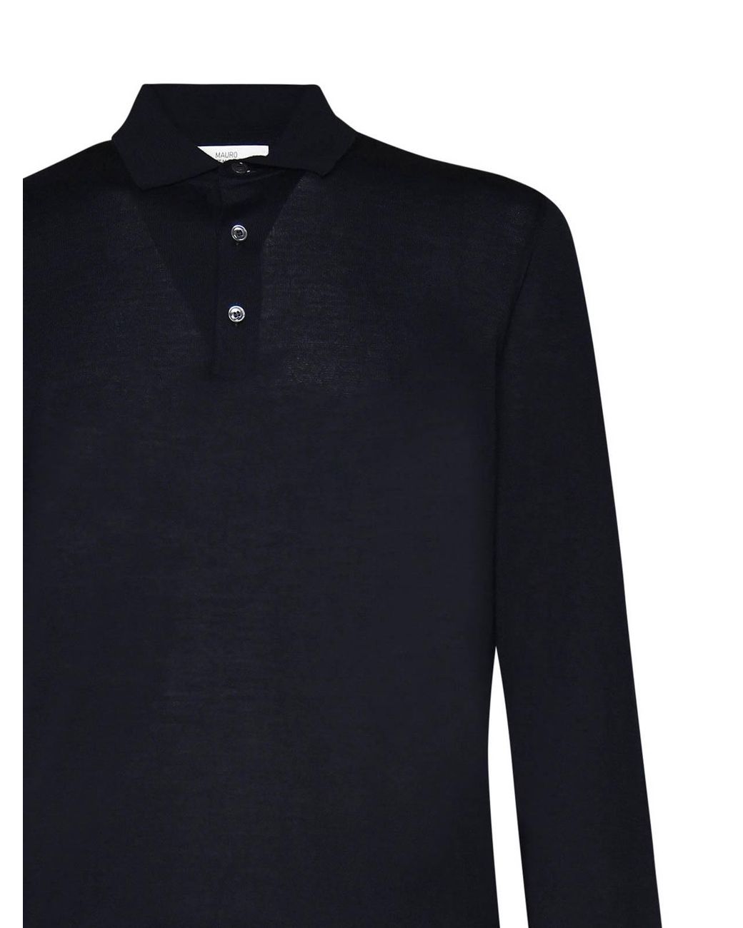 Mauro Ottaviani Blue Longsleeves Polo T-Shirt for men