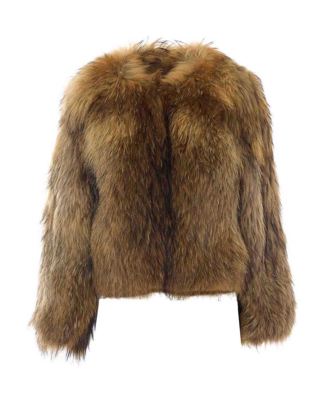 S.w.o.r.d 6.6.44 Brown Fur Jacket
