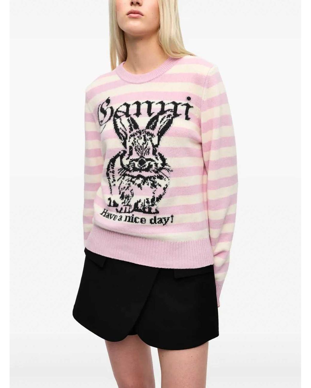 Ganni Pink Sweaters