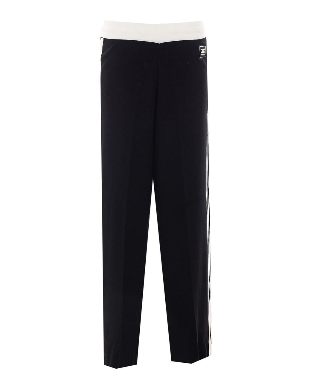 Elisabetta Franchi Blue Knitted Pants
