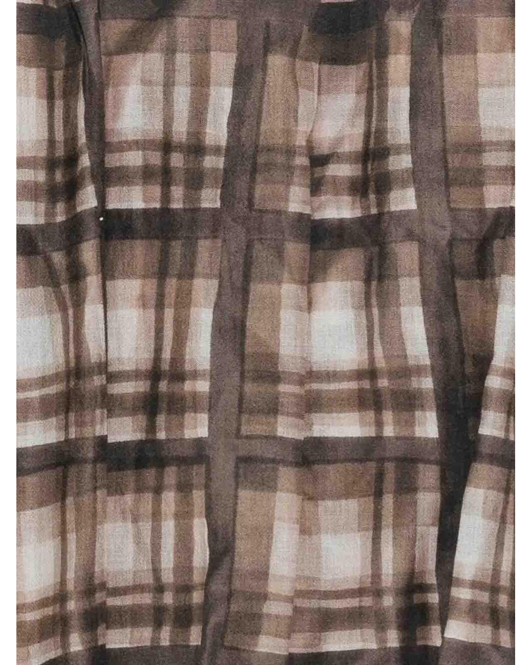 Pierre Louis Mascia Black Euclidex Cm 135X195 Scarf