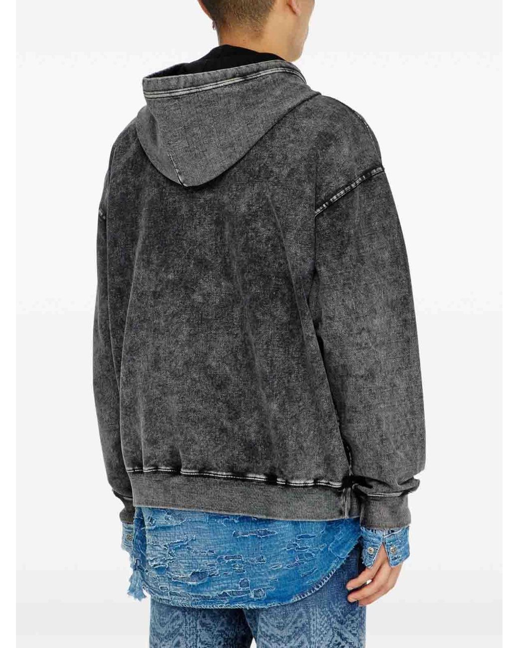 DIESEL Gray Sweatshirt for men