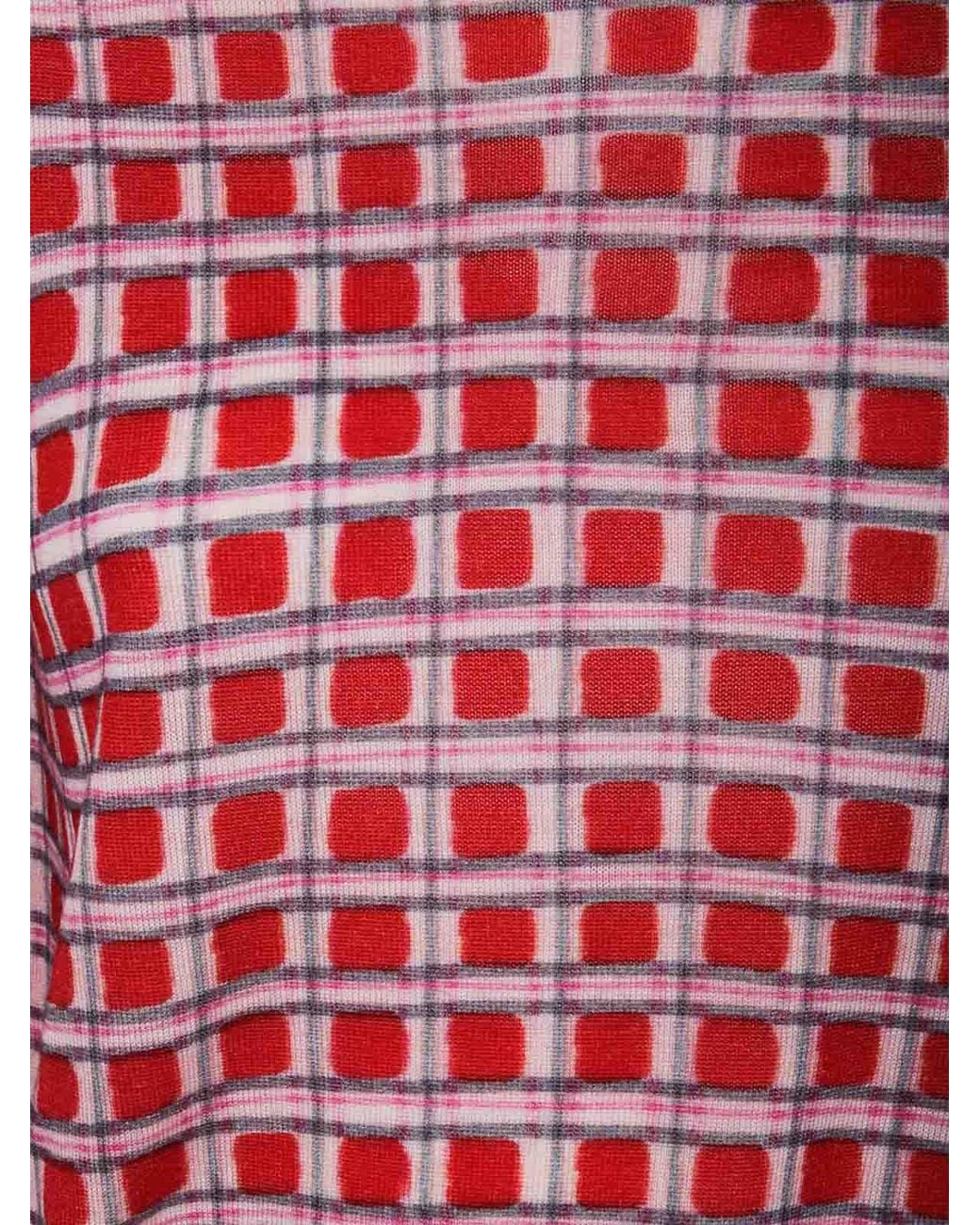 In bed with You Red Boatneck Printed Jumper