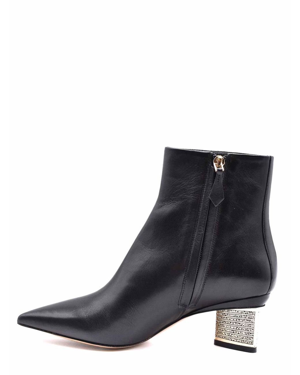 Nicholas Kirkwood Black Booties