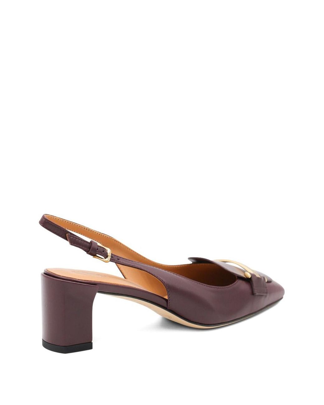 Tod's Brown Leather Pumps