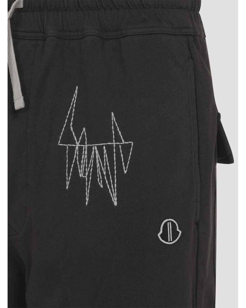 Moncler Black Jogger Pants for men
