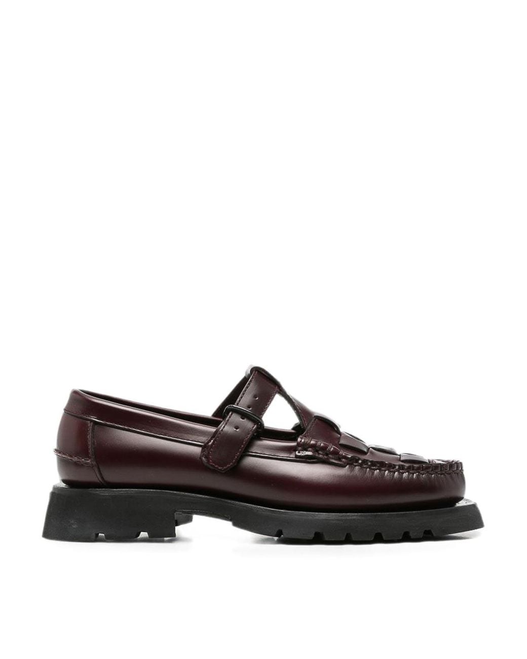 Hereu Brown Soller Leather Loafers
