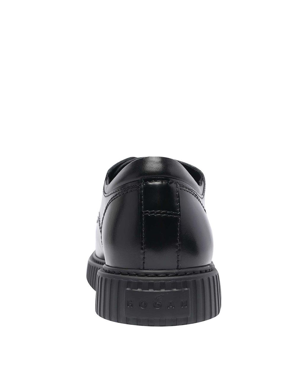 Hogan H677 Lace Up Shoes in Black for Men | Lyst