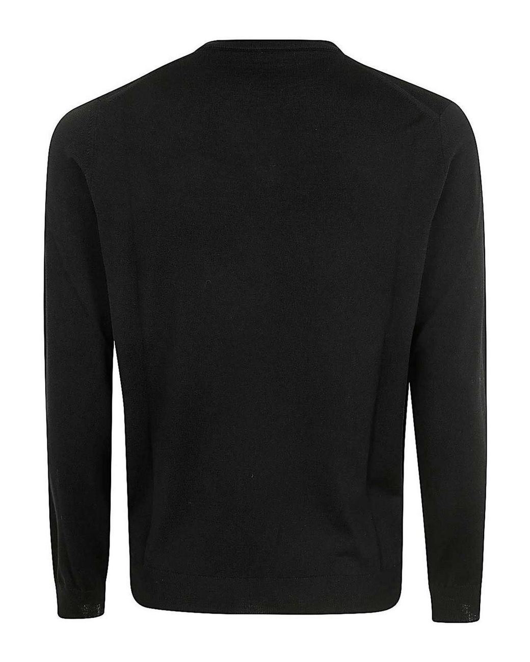 Zanone Black V-Neck Slim Fit for men