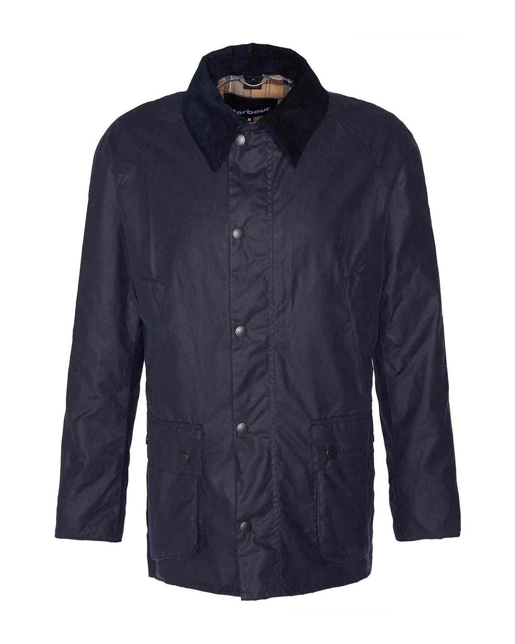 Barbour Blue Ashby Wax Jacket for men