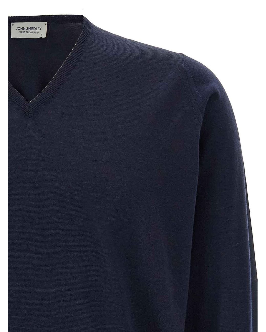Maglione Bobby di John Smedley in Blue da Uomo