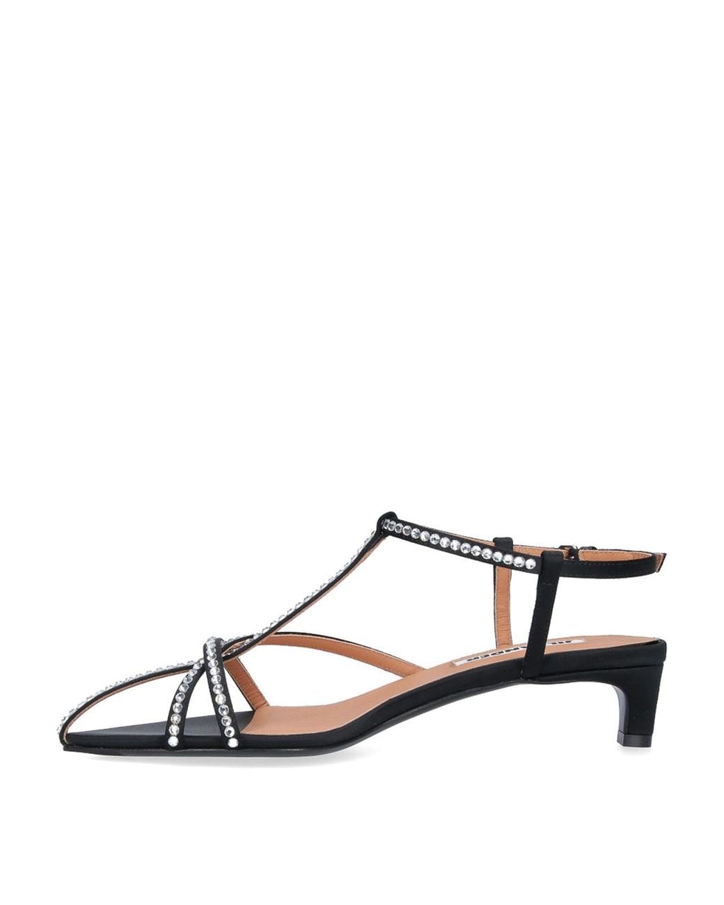 Jil Sander Black Sandals