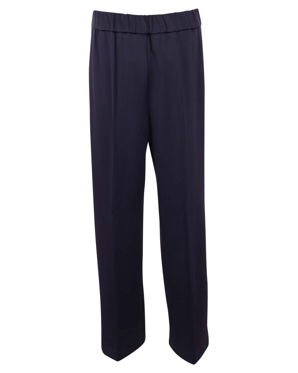 Moncler Blue Technical Fleece Sports Trousers
