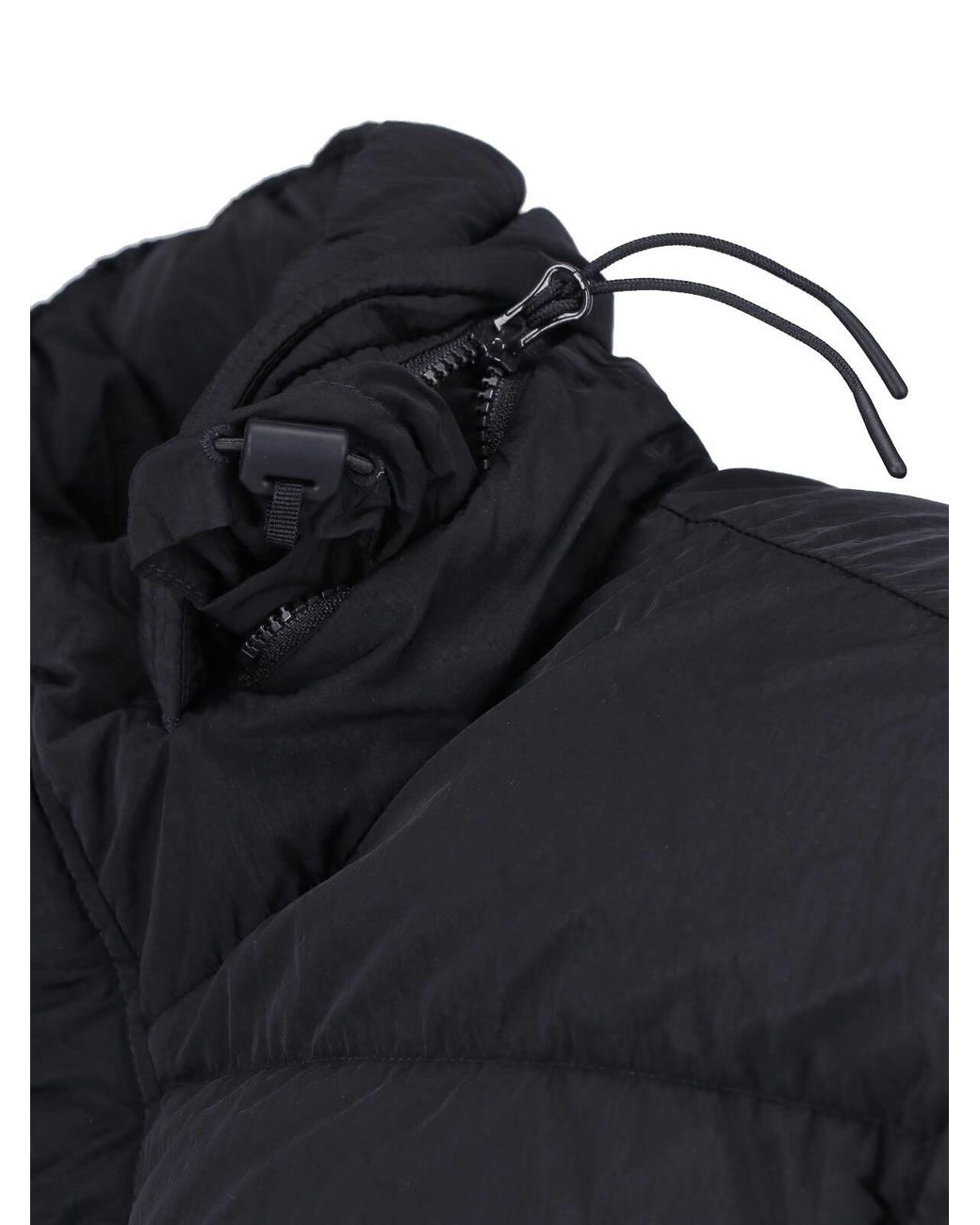 C P Company Black Padded Down Jacket for men