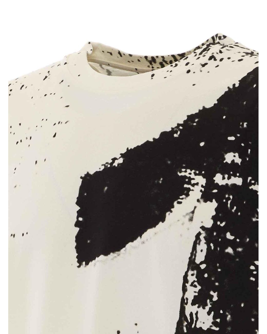 Maison Margiela White 10 Print T-Shirt for men