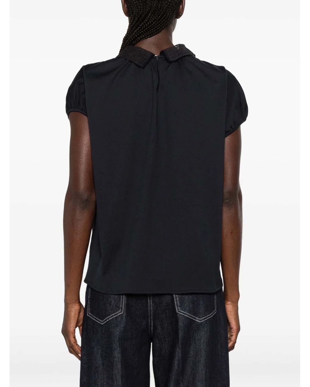 Fabiana Filippi Black T-Shirt