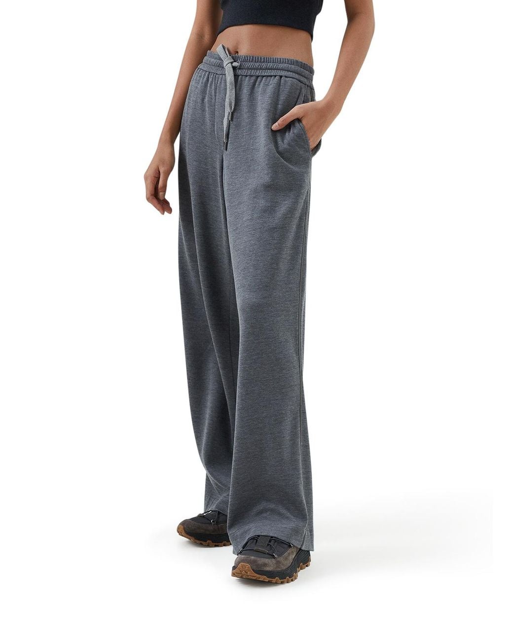 Brunello Cucinelli Gray Drawstring Pants