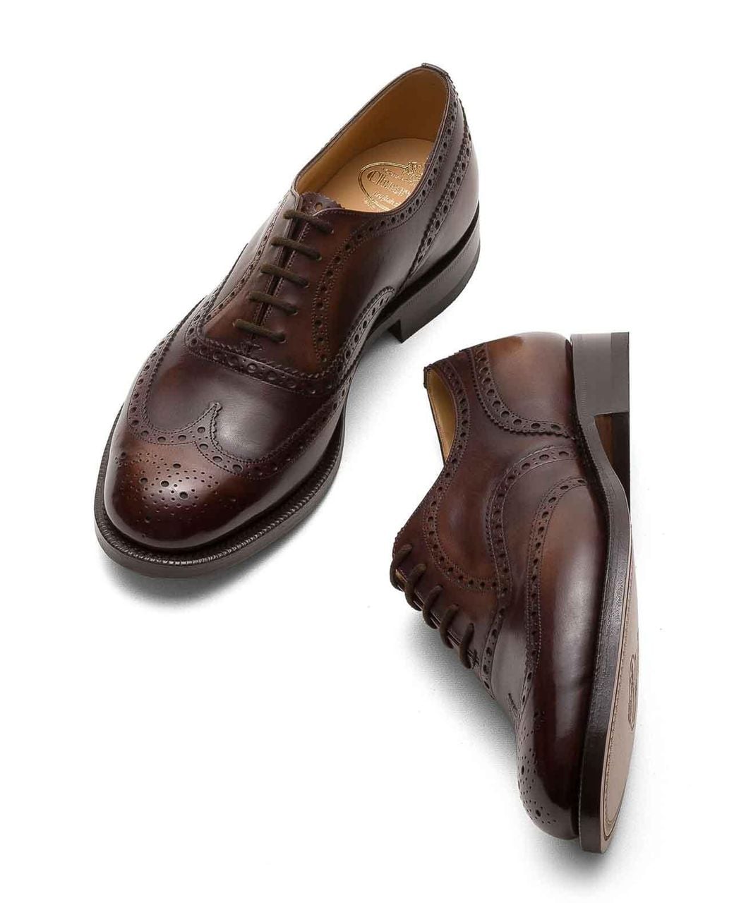 Church's Brown Burwood Oxford Brogue for men