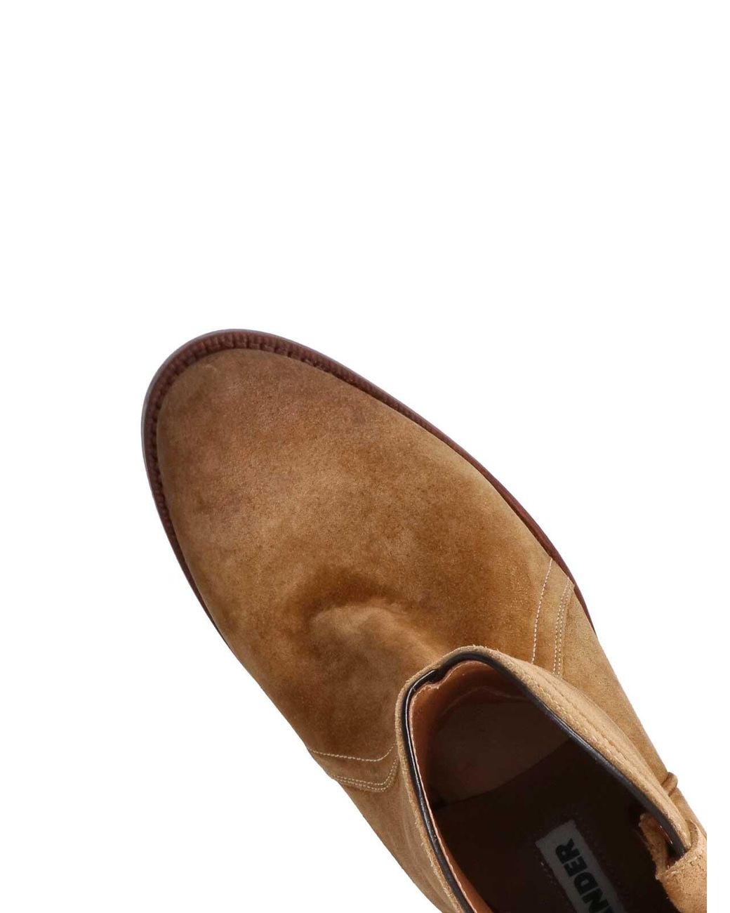 Jil Sander Brown Stiefeletten