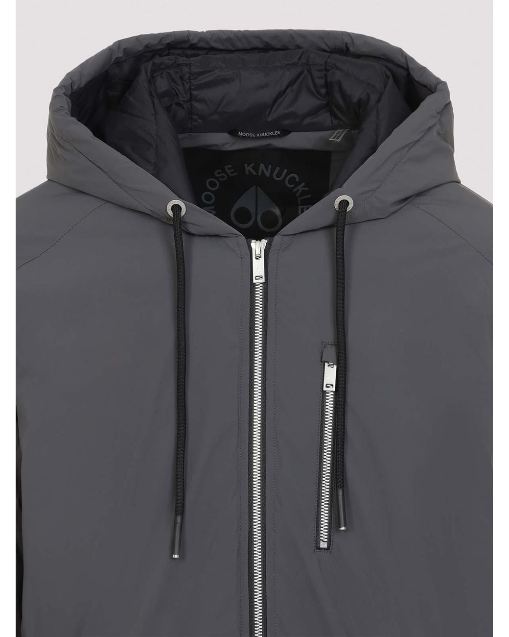 Moose Knuckles Gray Northdale Zip Jacket for men