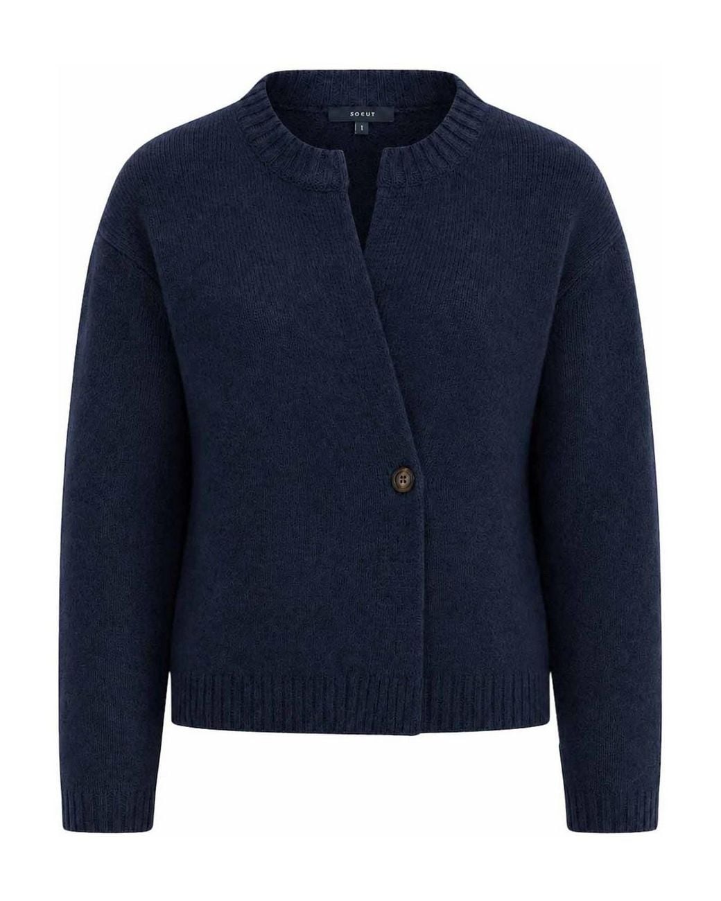 Soeur Blue Galileo Wool Cardigan